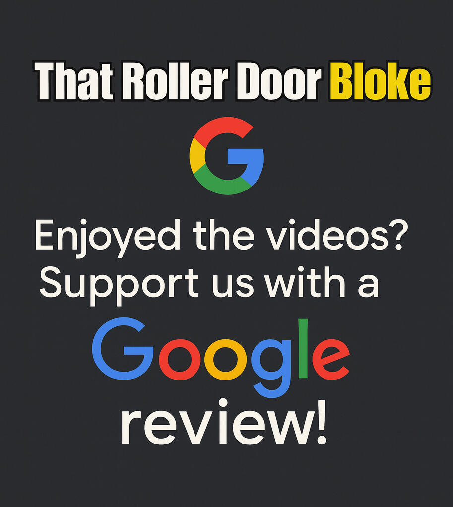 Google Review That Roller Door Bloke That Roller Door Bloke YouTube Channel Google Review